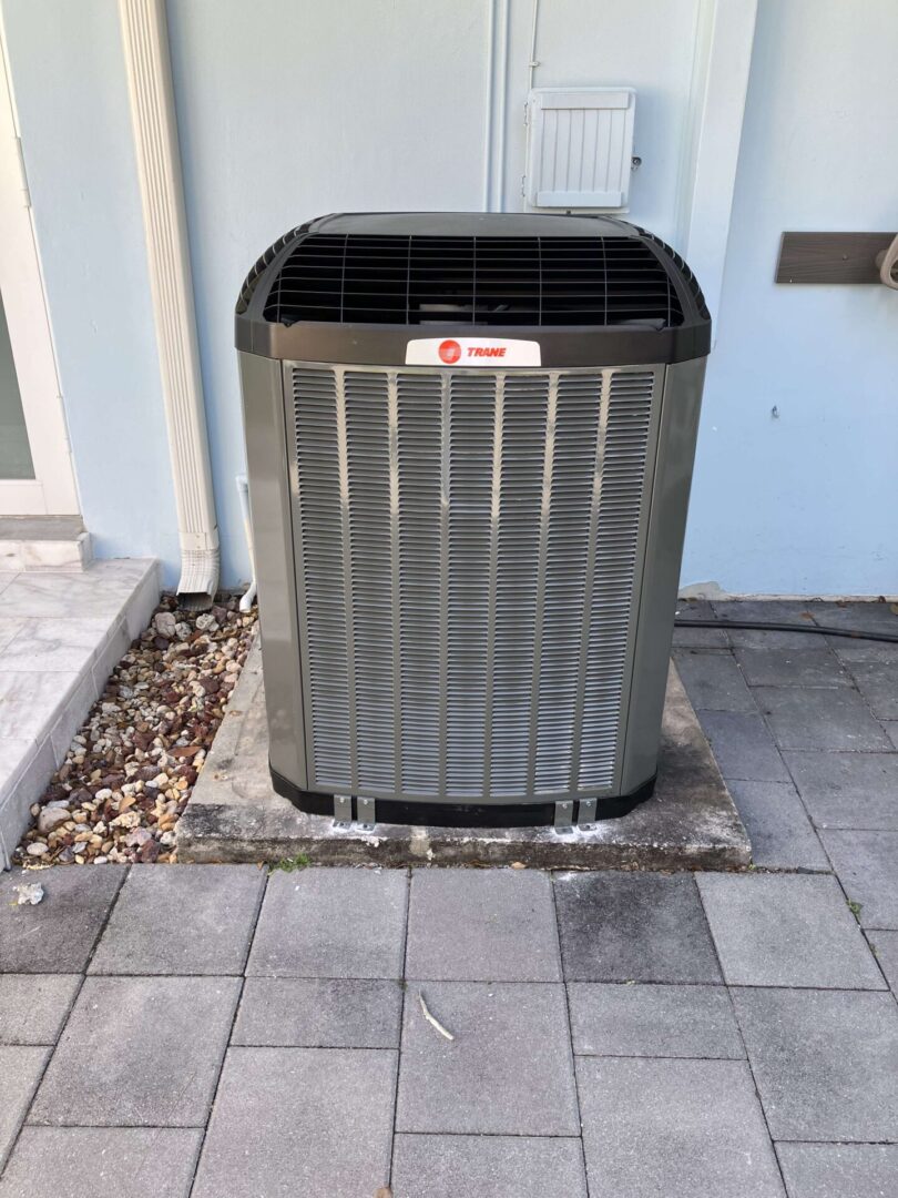 CU installation Trane